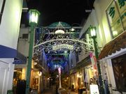 商店街のクリスマス